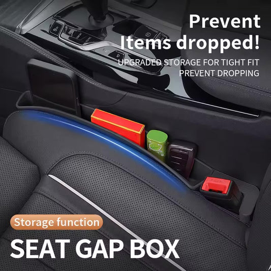 Car Seat Gap Organizer - 2 Pack Storage Console with Cup Holder